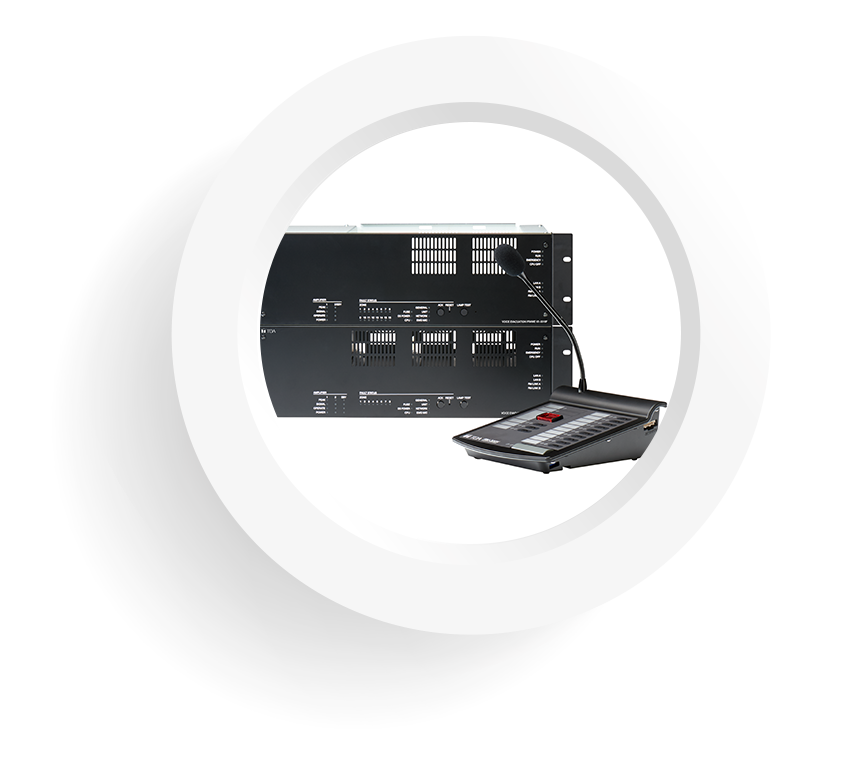 Voice alarm systems TOA Electronics