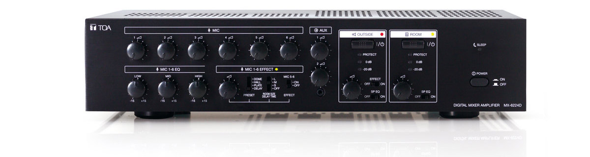 Amplificateur pour mosquée MX-6224D - TOA Electronics