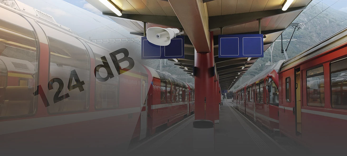 Make yourself heard clearly at 124 dB max