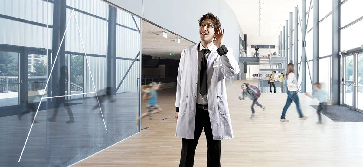 Stay safe from classroom to auditorium, from the gym to the secretary’s office.