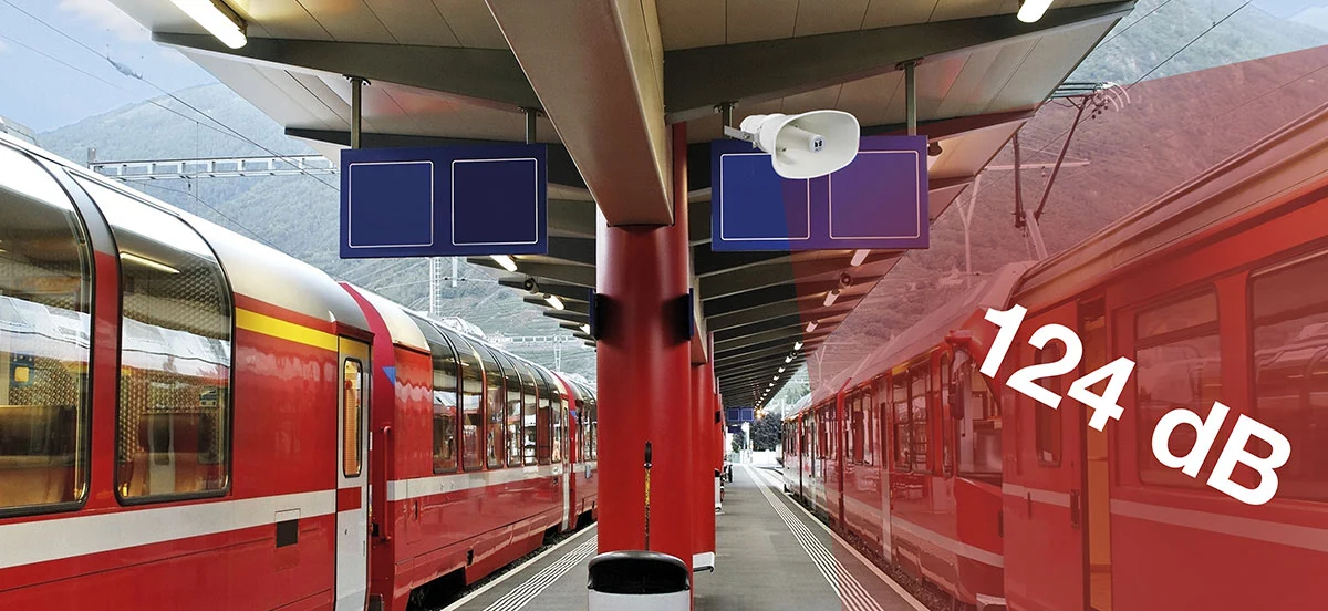 Make yourself heard clearly at 124 dB